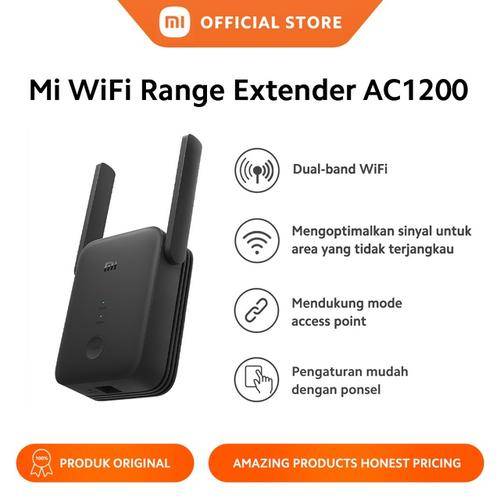 [EZO.3200166] Xiaomi Official Mi WiFi Range Extender AC1200 High Speed