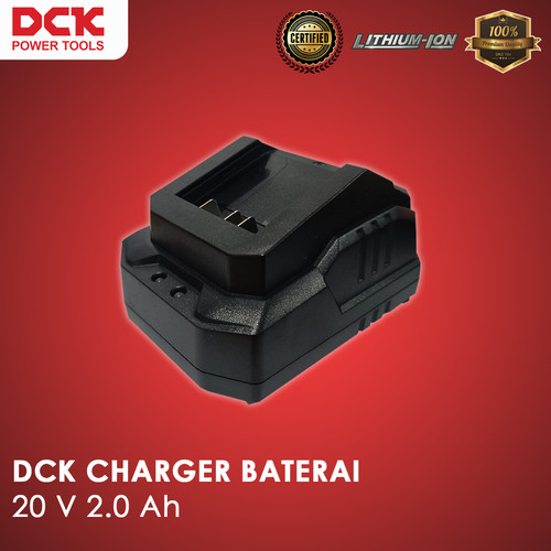 [EZM.8300060] DCK Charger Battery / Baterai 20V 2.0 Ampere