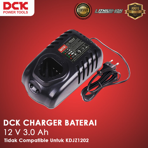 [EZM.8300023] DCK Charger Battery / Baterai 12V 3.0 Ampere
