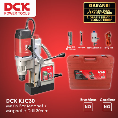 [EZM.8300073] DCK KJC30 Mesin Bor Magnet / Magnetic Drill 30mm