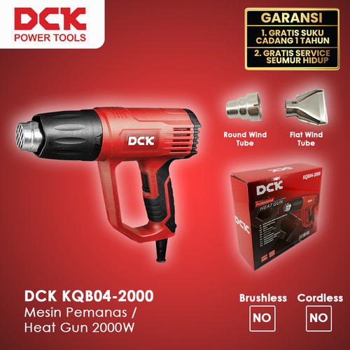 [EZM.8300047] DCK KQB04-2000 Mesin Pemanas / Heat Gun 2000W