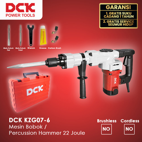 [EZM.8300049] DCK KZG07-6 Mesin Bobok / Percussion Hammer 22 Joule