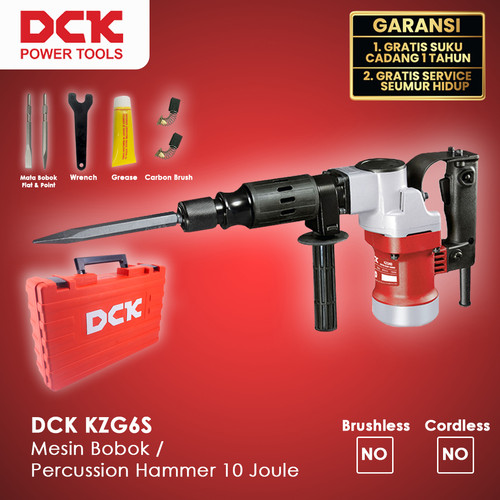 [EZM.8300050] DCK KZG6S Mesin Bobok / Percussion Hammer 10 Joule