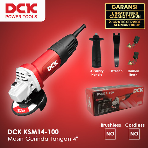 [EZM.8300051] DCK KSM14-100 Mesin Gerinda Tangan 4"