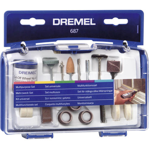 [EZM.8400019] DREMEL 687 Accessories Set (52 pcs)