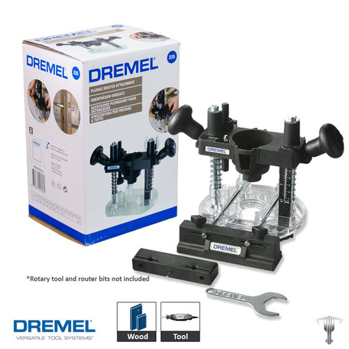 [EZM.8400042] DREMEL 335-01 Rotary Tool Plunge Router Attachment / Kepala Profil
