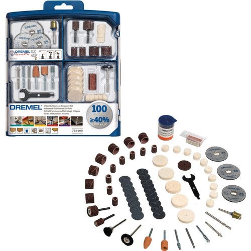 [EZM.8400047] DREMEL 100 Pieces Multipurpose Accessory Set / Part Asesoris Serbaguna