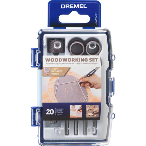 [EZM.8400050] DREMEL 681 Woodworking Accessory Set / Aksesoris Mengebor, Mengamplas