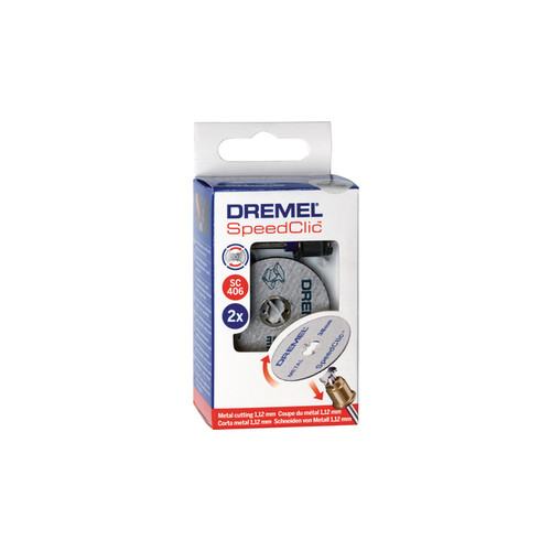 [EZM.8400058] DREMEL EZ Speedclic Starter Set (SC406) - Cutting Wheel / Mata Potong