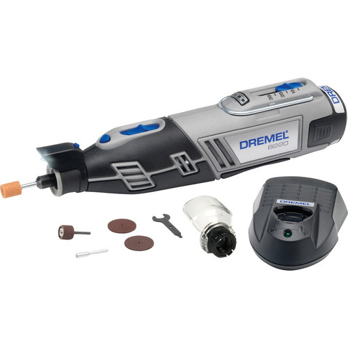 [EZM.8400061] DREMEL 8220-1/5 Cordless Rotary Tool Set / 8220 Mesin Rotari Nirkabel