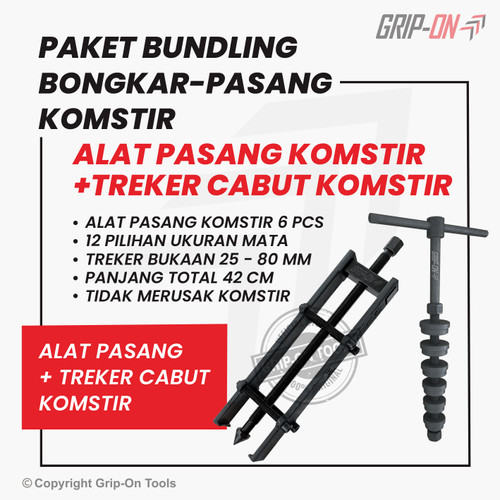 [EZM.8500252] PAKET BUNDLING ALAT BONGKAR PASANG DAN CABUT KOMSTIR UNIVERSAL