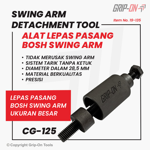 [EZM.8500256] GRIP-ON SWING ARM DETACHMENT ALAT LEPAS PASANG BOSH SWING ARM CG-125