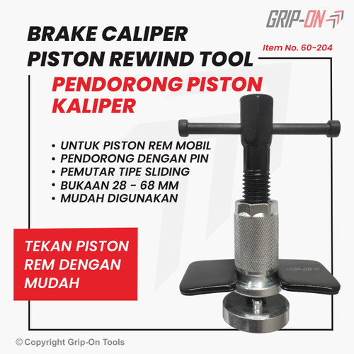 [EZM.8500068] GRIP-ON BRAKE CALIPER PISTON REWIND TOOL ALAT TEKAN PISTON REM MOBIL