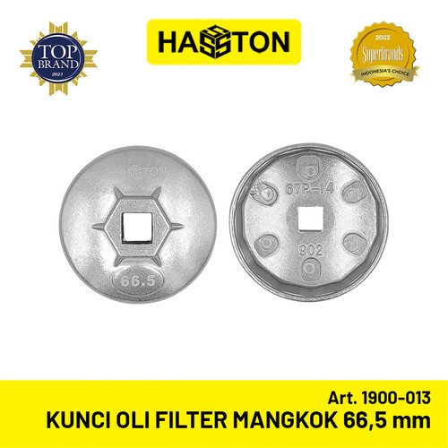 [EZM.1190546] Hasston Kunci Oli Filter Mangkok 66.5mm / Oil Filter Wrench (1900-013)