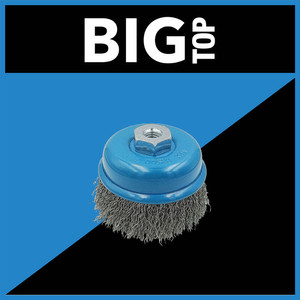 [EZM.1190050] BIGTOP Sikat Kawat Mangkok Gerinda 3" / Cup Brush Wheel (3440-003)
