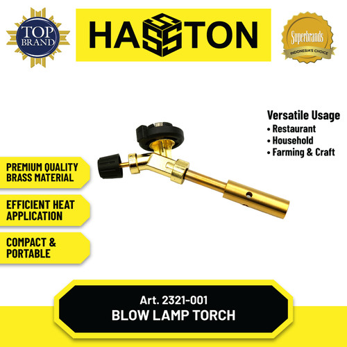 [EZM.1190067] Hasston Kompor Bakar / Blow Lamp Torch Super / Propane Gas (2321-001)