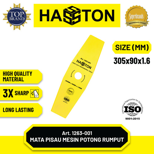 [EZM.1190070] Hasston Mata Pisau Potong Rumput 305X90mm (1263-001)