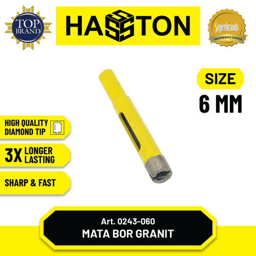 [EZM.1190080] Hasston Mata Bor Granit / Mata Bor Keramik / Diamond Core Bit (0243)