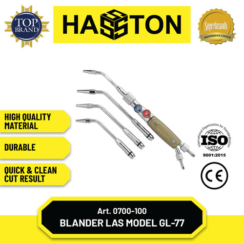 [EZM.1190086] Hasston Blander Las GL-77 / Welding Torch Equipment Gl-77 (0700-100)