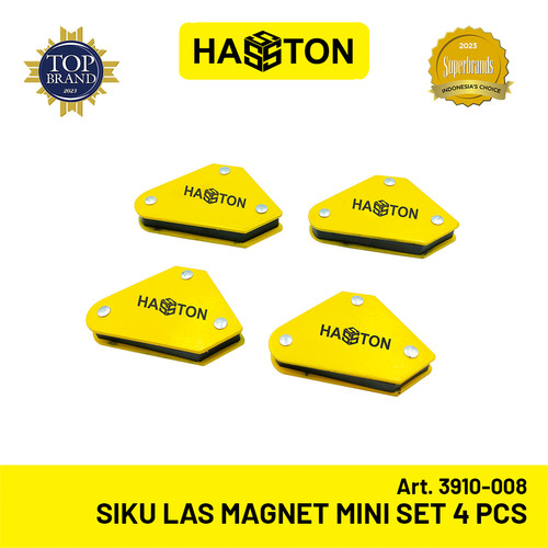 [EZM.1190587] Hasston Siku Las Magnet Mini Set 4pcs / Magnetic Welding (3910-008)
