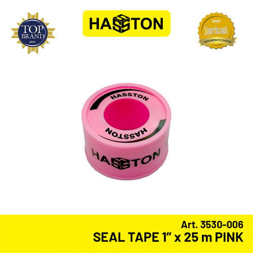 [EZM.1190600] Hasston Seal Tape 1"x25m Pink / Seltip Pipa (3530-006)