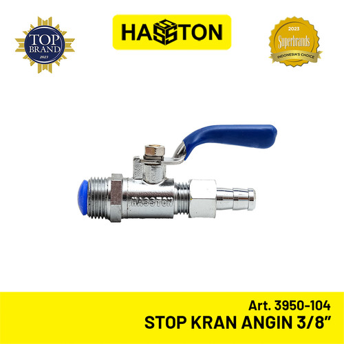 [EZM.1190602] Hasston Stop Kran Angin 3/8'' / Stop Kran Kompresor (3950-104)