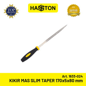 [EZM.1190607] Hasston Kikir Emas Diamond Permata Slim Taper 170x5x80 mm (1633-024)