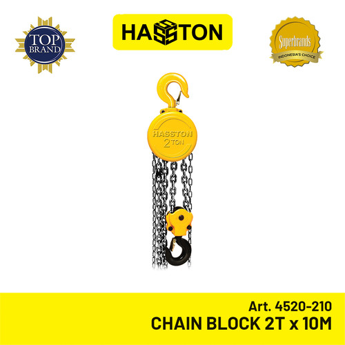 [EZM.1190645] HASSTON PROHEX Chain Block / Takel 2 Ton x 10 Meter (4520-210)