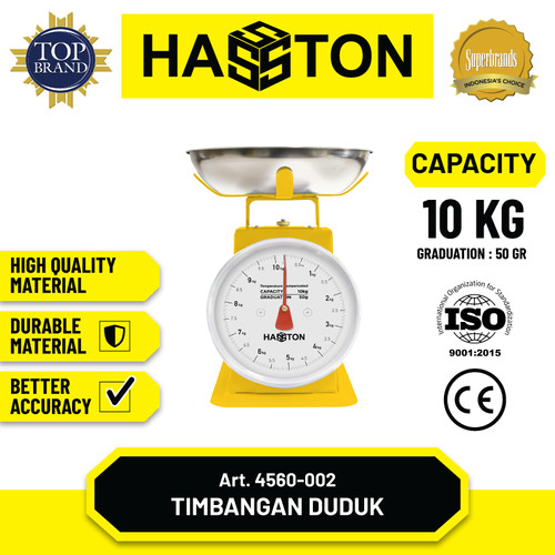 [EZM.1190161] Hasston Timbangan Duduk Manual Jarum /Timbangan Vietnam /Scales (4560)