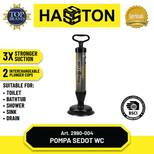 [EZM.1190167] Hasston Pompa Closet WC / Pompa Penyedot WC (2990-004)