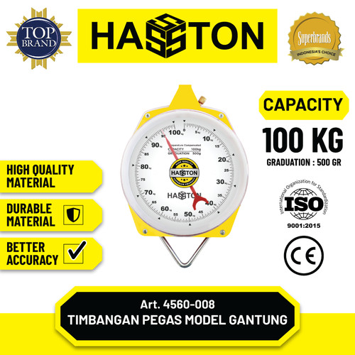 [EZM.1190187] Hasston Timbangan Gantung / Timbangan Manual / Hanging Scale (4560)