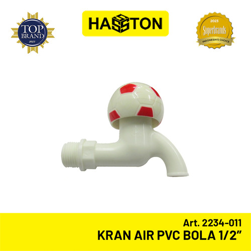 [EZM.1190191] Hasston Kran Air PVC Kepala Ikan Mnfs 1/2'' / Keran Plastik (2234-014)