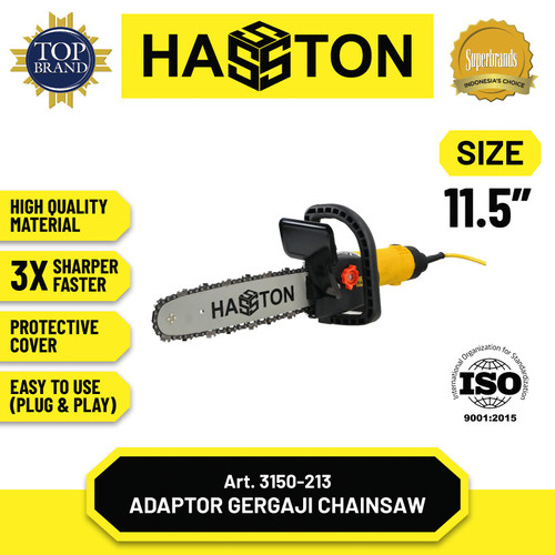 [EZM.1190210] Hasston Adapter Gergaji Mesin 11.5" / Adaptor Chainsaw (3150-213)