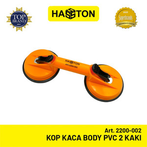[EZM.1190774] Hasston Kop Kaca Body PVC 2 Kaki / Glass Suction (2200-002)