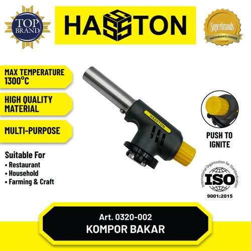 [EZM.1190327] Hasston Kompor Bakar / Kepala Gas / Blow Lamp Torch (0320-002)