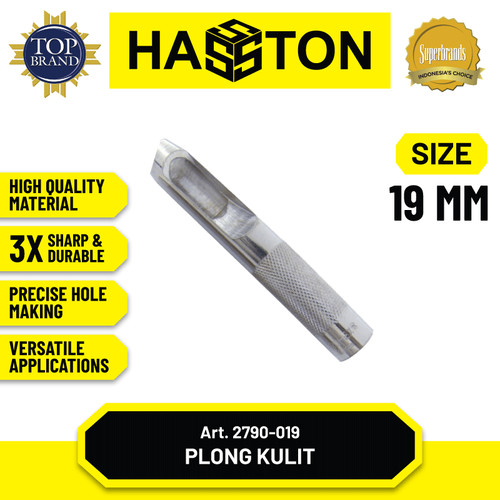 [EZM.1190358] Hasston Plong Kulit 19mm / Mata Plong Kulit / Hollow Punch (2790-019)