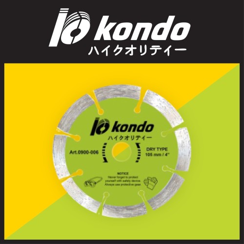[EZM.1190361] KONDO Diamond Wheel Dry (Kering) / Diamond Cutting Disc (0900-006)