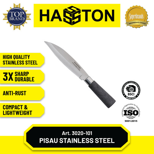 [EZM.1190376] Hasston Pisau Dapur Stainless Steel / Kitchen Knife (3020-101)