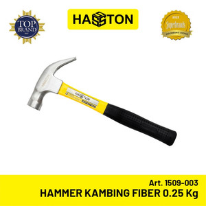 [EZM.1191050] Hasston Hammer Kambing Magnet Gg. Fiber 0,25Kg /Palu Kambing(1509-003)