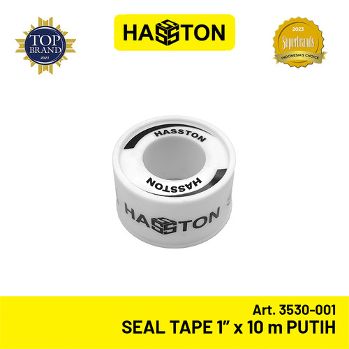 [EZM.1191075] Hasston Seal Tape 1"x10m Putih / Seltip Pipa (3530-001)