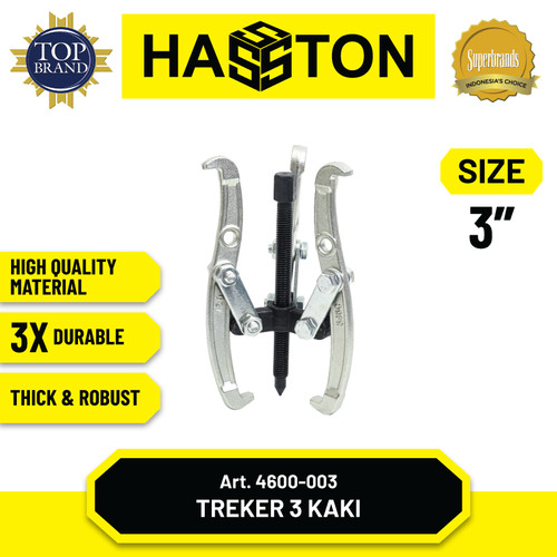 [EZM.1190404] Hasston Treker Laher 3 Kaki 4" (4600-004)