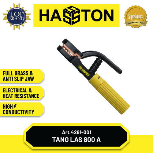 [EZM.1190413] Hasston Tang Las Listrik 800A / Electrode Holder (4261)