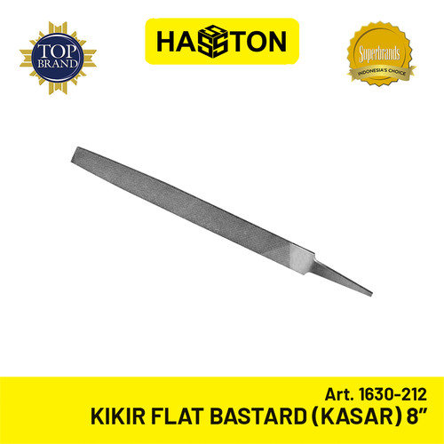 [EZM.1191098] Hasston Kikir Flat - Bastard (kasar) 8" (12 Pcs) (1630-212)