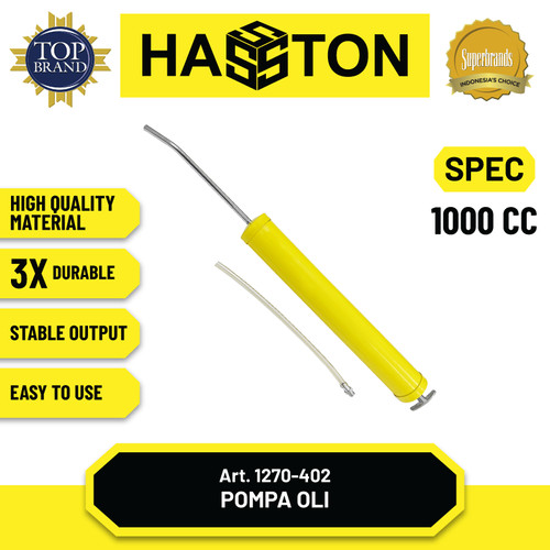 [EZM.1190444] Hasston Oil Suction Gun / Pompa Oli (1270-402)