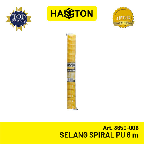 [EZM.1191122] Hasston Selang Spiral PU 6m / Selang Angin Kompresor (3650-006)