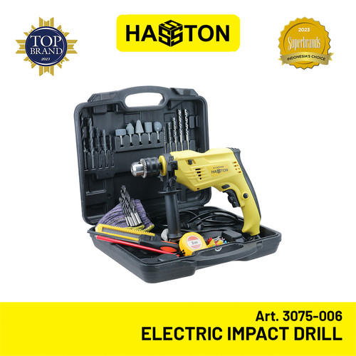 [EZM.1190454] Hasston Bor Listrik 2 in 1 Set 13mm / Electric Impact Drill (3075-006)