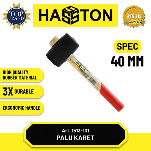 [EZM.1190457] Hasston Hammer Karet / Palu Karet / Rubber Hammer (1513)