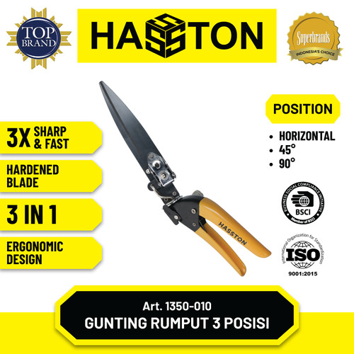 [EZM.1190463] Hasston Gunting Rumput 3 Posisi (1350-010)