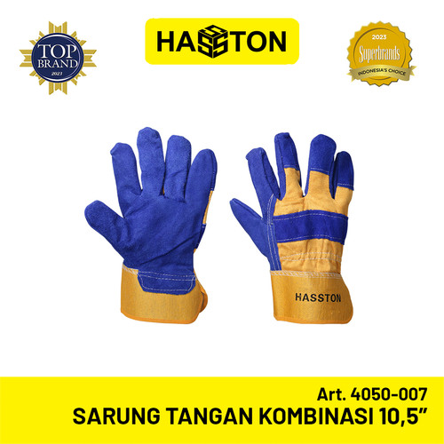 [EZM.1191155] Hasston Sarung Tangan Kombinasi 10.5”/ Safety Gloves (4050-007)