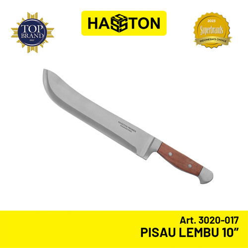 [EZM.1191163] Hasston Pisau Lembu 10" / Pisau Daging / Stainless Knife (3020-017)